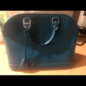 Blue Louis Vuitton Handbag
